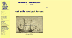 Desktop Screenshot of marine-niemeyer.com